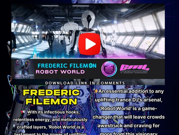 Frederic Filemon - Robot World Press Release