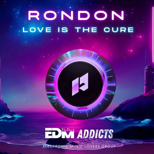 Rondon - Love Is The Cure EDM - House music single, cover art.