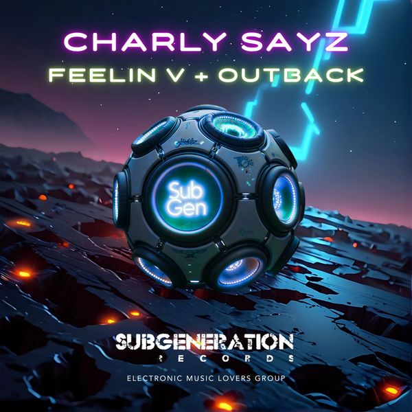 Charly Sayz Feelin V + Outback cover art