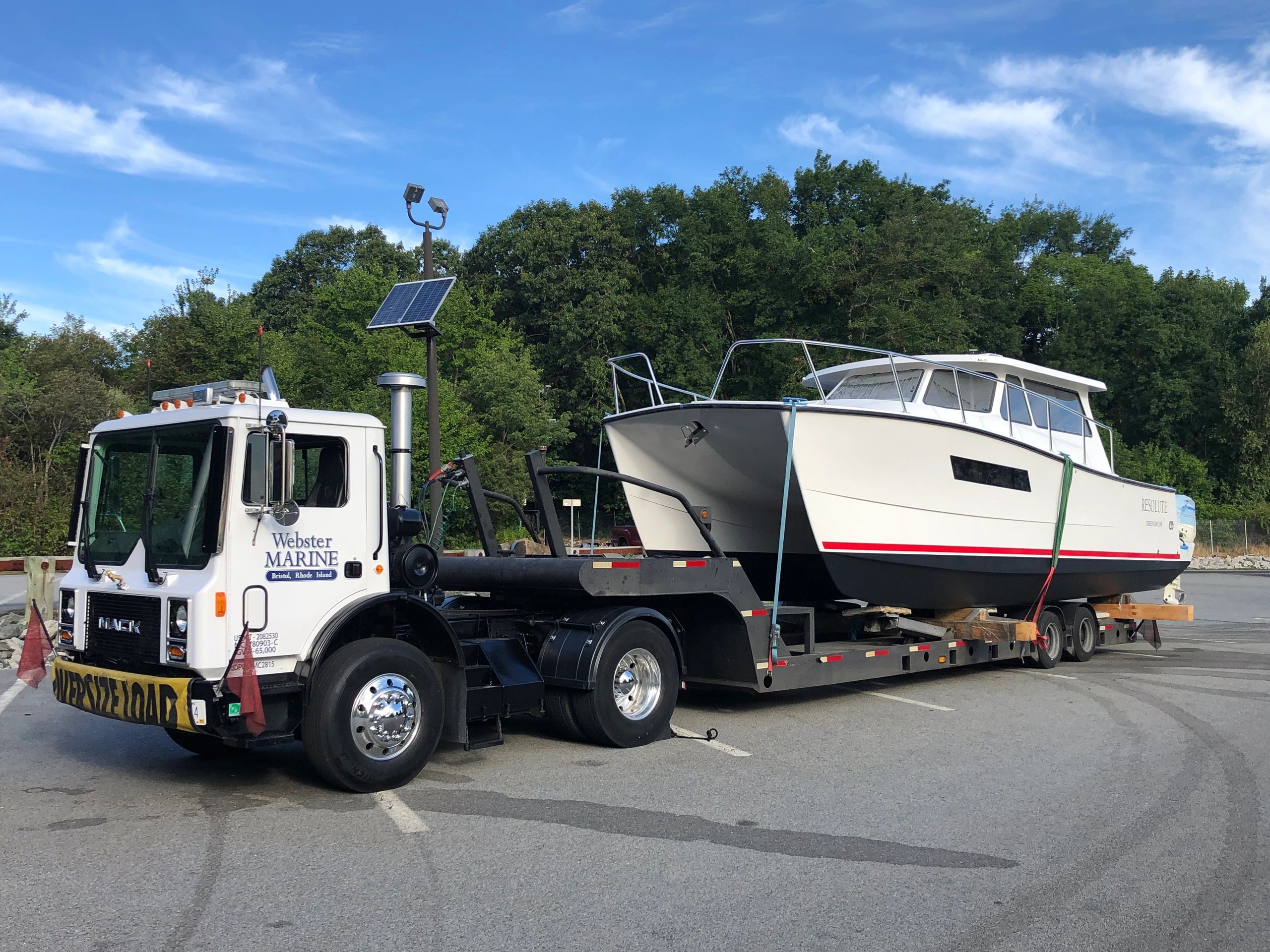 Launch Day Cape Power Cat 3500 PH