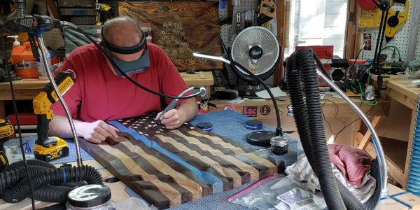 Handmade flags