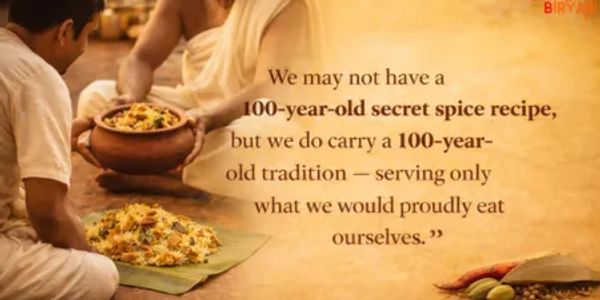 If we cannot eat it ourselves, we will never serve it to you.