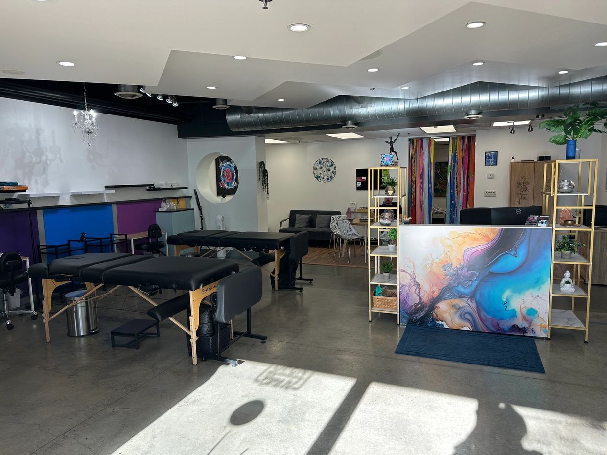Interior of Liquid Color Tattoo Studio in Fort Collins, CO