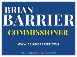 brian barrier For
burke county Commissioner