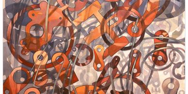 Sono's Artist's talk for her solo exhibition "Evolution of an Idea: Diluvia to Midden" at Paul Thieb