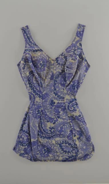 Vintage Violet Colored Swimsuit