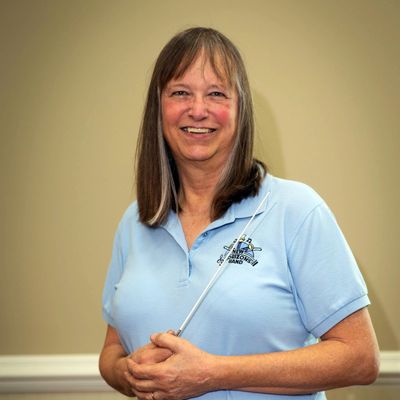 Portrait of Dr. Nicole Fallin, director of the Roswell New Horizons Band.
