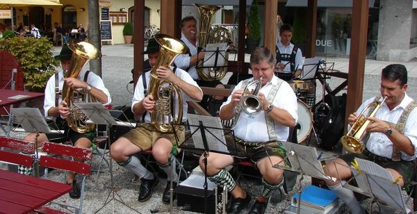 German Fest band musicians.