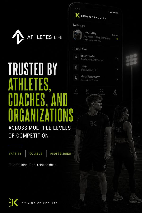 Athletes Life: Trusted training for varsity, college, and professionals.