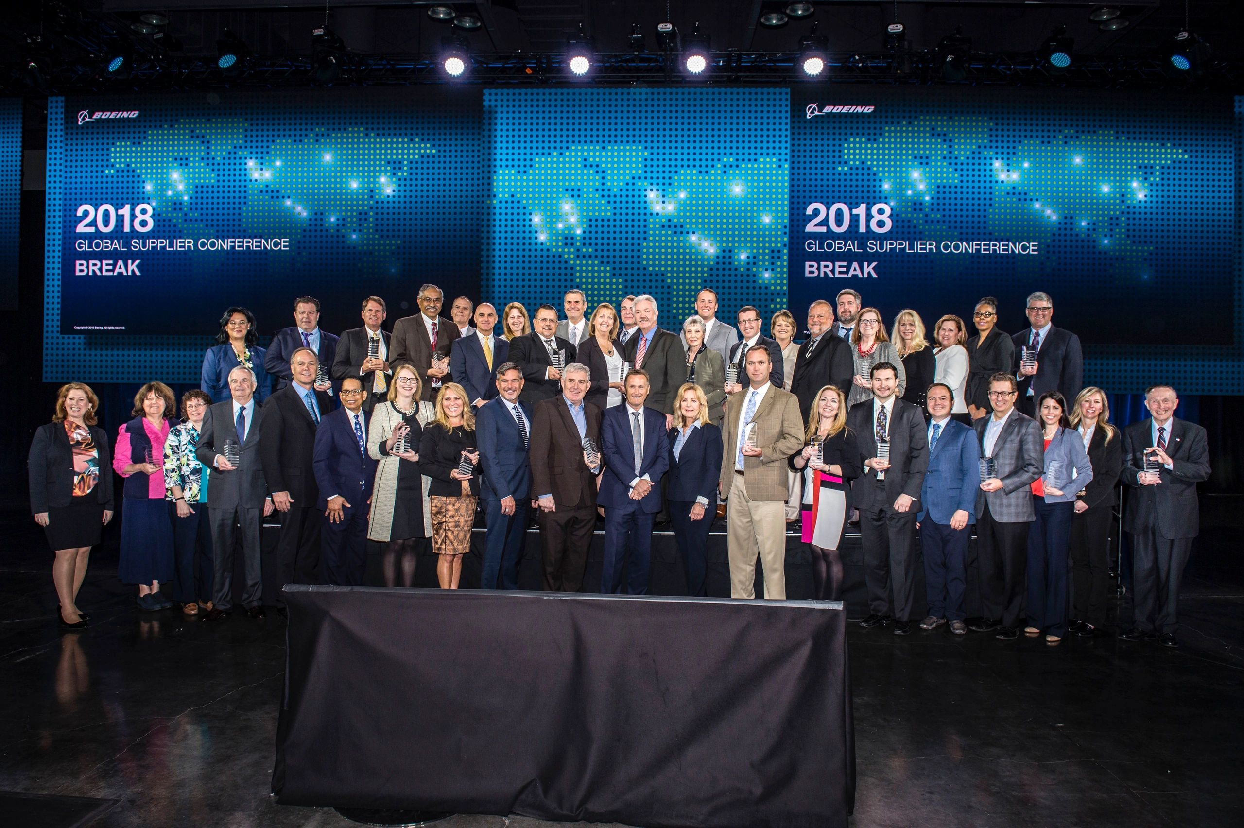 Brek Manufacturing receives Boeing Excellence in Advocacy Award