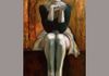 "Linda Ridgway" - Oil on Canvas, 58 x 29 in