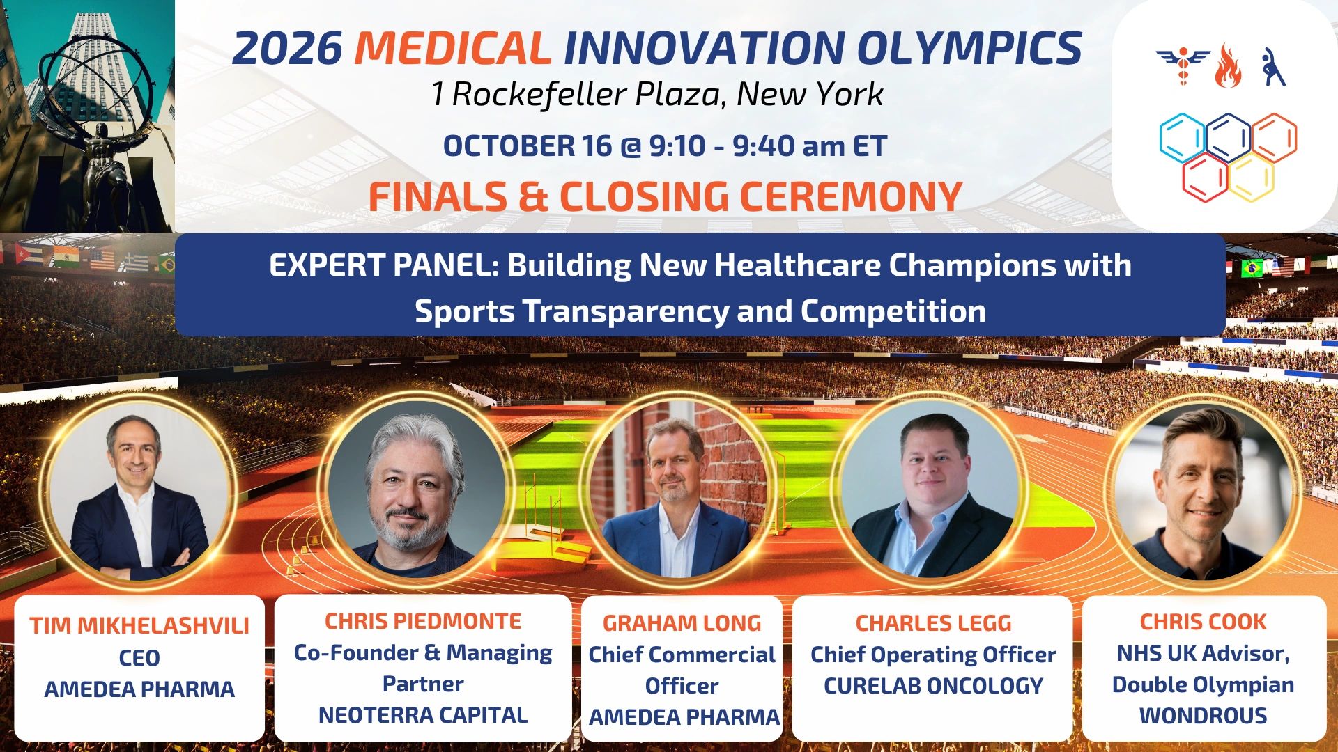 EXPERT PANEL: Building New Healthcare Champions with Sports Transparency and Competition