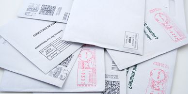 Mailing Services, business envelopes, indicia mailing, stuff and seal