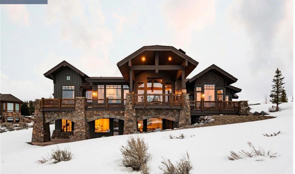 Rear Exterior 7741 West Hills Trail, Park City UT. Promontory Club. 84098 Chad Flinders Construction