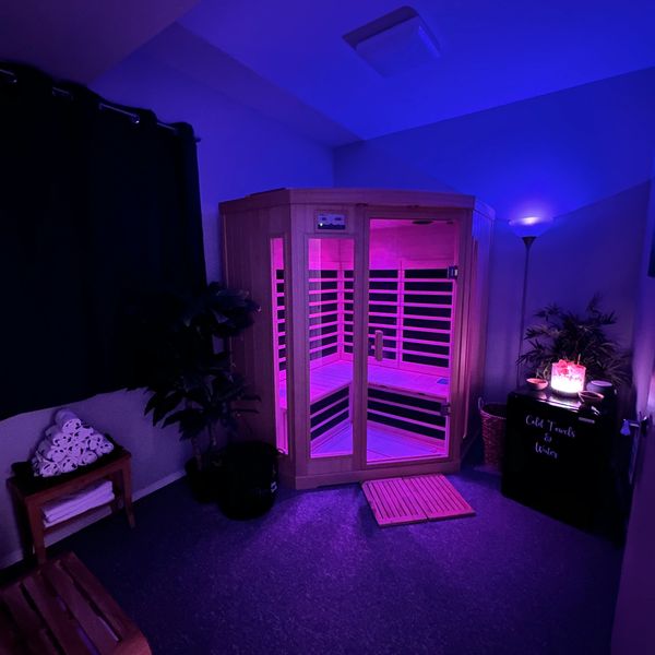 The infrared sauna at MWS