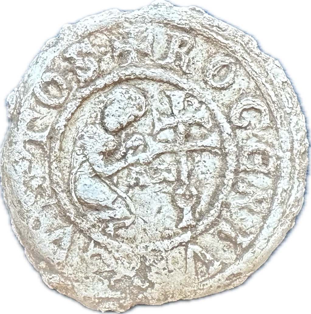 Lead Seal of GrandMaster Roger de Moulins