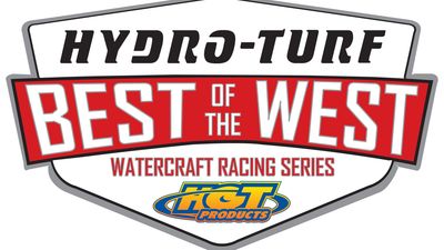 Logo for Hydro-Turf Best of the West Watercraft Racing Series.