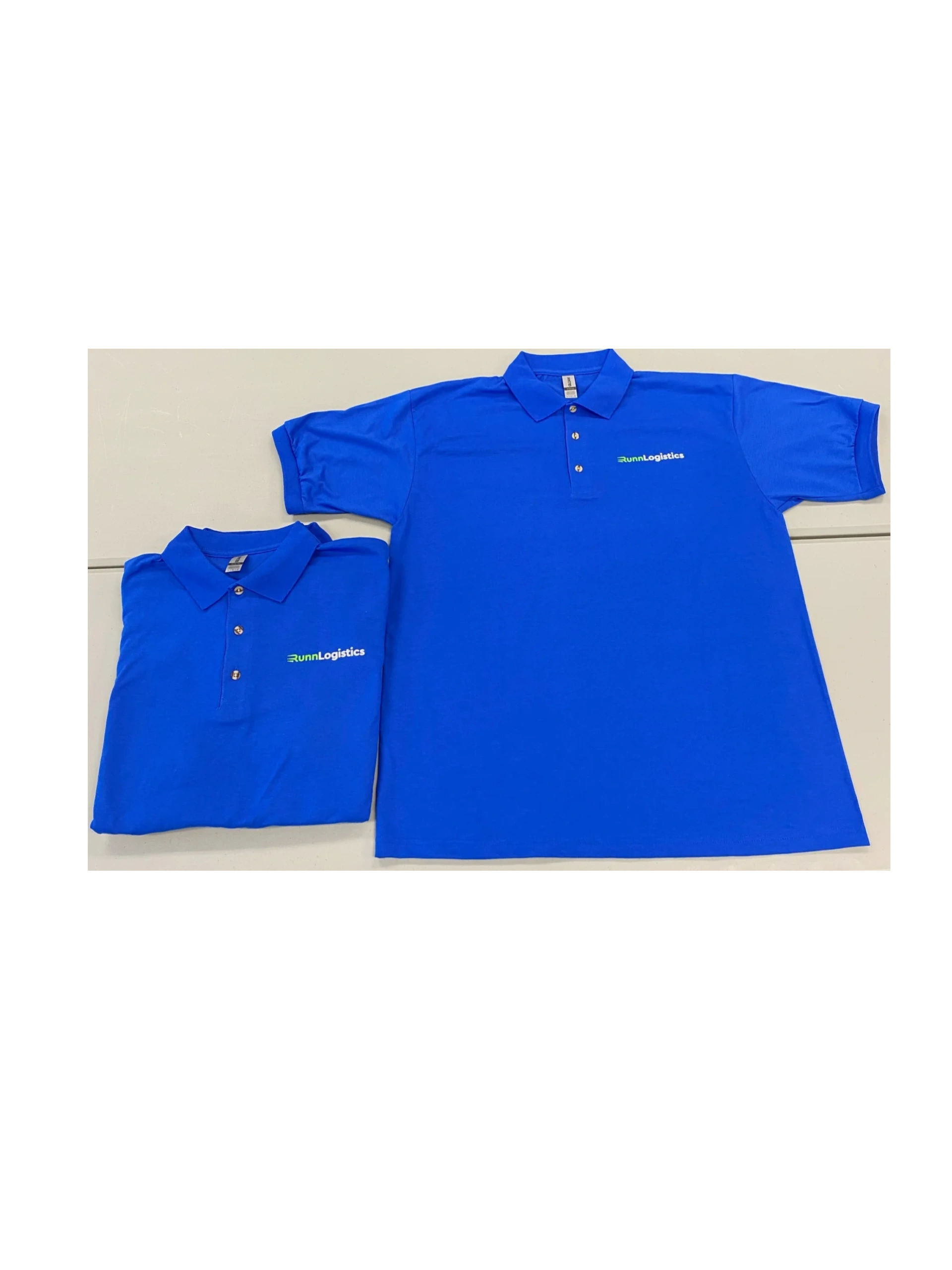 Blue Polo Shirt (Available in 3X, 2X, XL, L, M and S).All Polo Sizes are $30 (T-Shirts are $25 and H