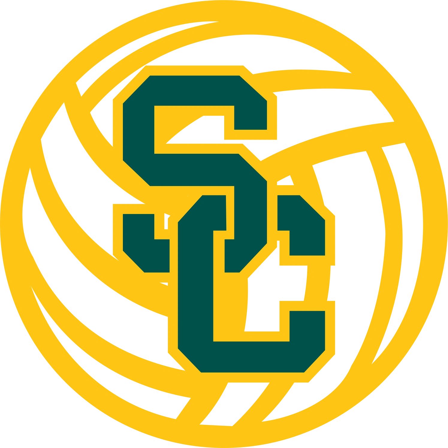 Service High Logo Service High Volleyball