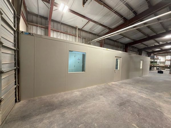 A new modular installation services inc by SoFlo with several doors, in Galva Illinois. River Valley