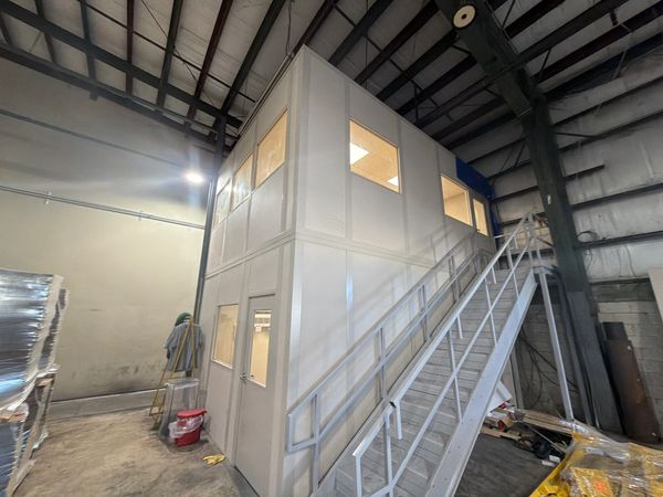 2-story prefab modular building with minimal waste, very little if not zero impact in the environmen