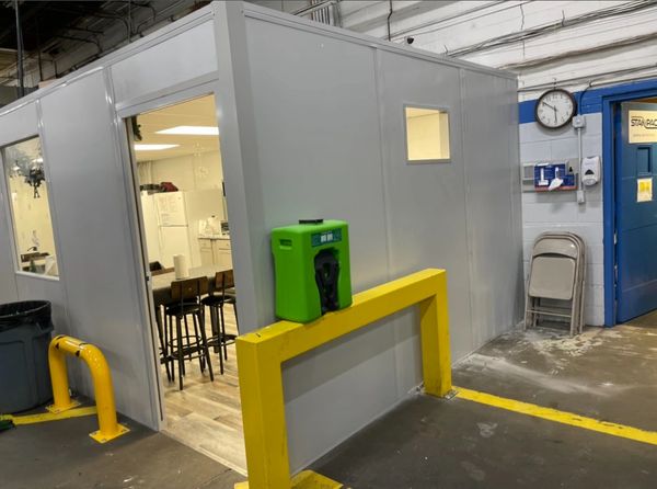 A new prefab modular room installations by SoFlo installations nationwide