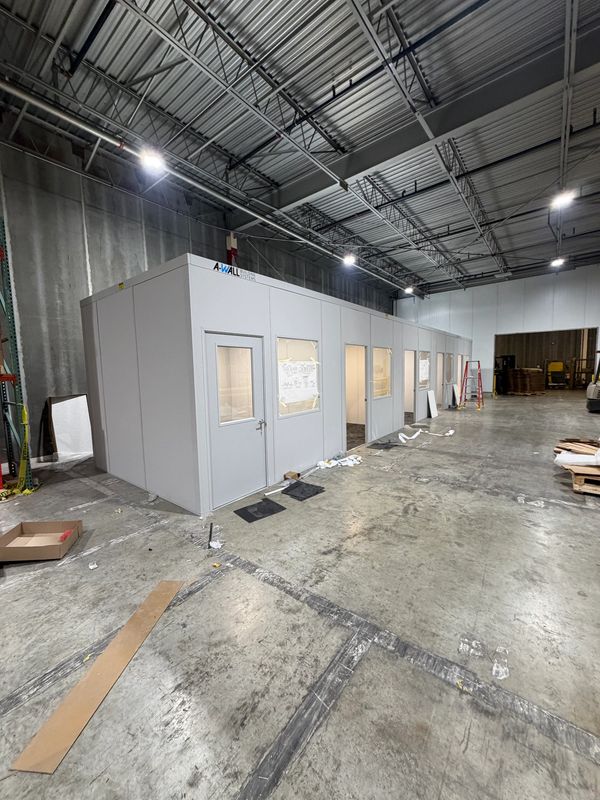 In-Plant modular buildings installations in Goldsboro NC by SoFlo installations nationwide