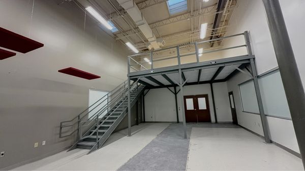 A newly constructed mezzanine for USC in Columbia South Carolina by SoFlo modular installations