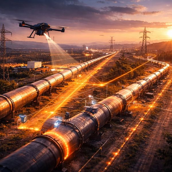 UAV drone inspection planning for pipelines, powerlines, and critical infrastructure