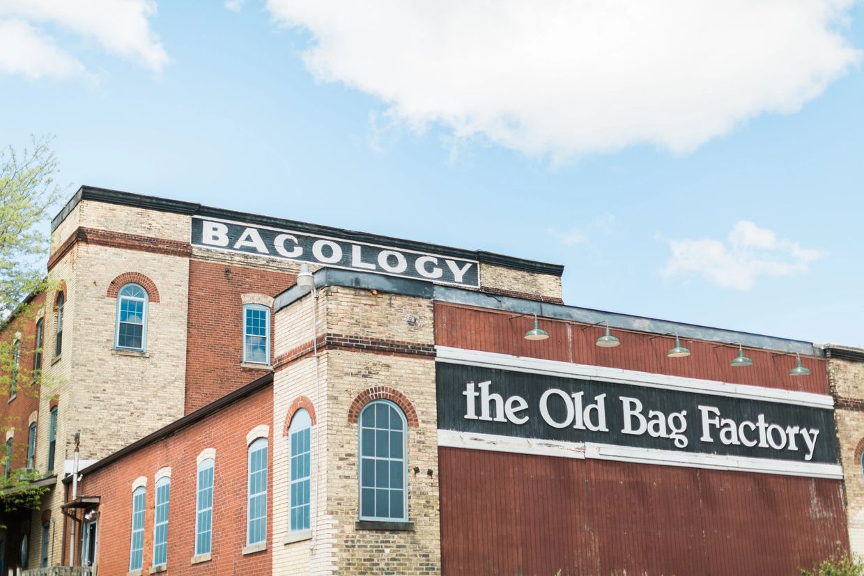 The Old Bag Factory, Goshen Indiana  daytime