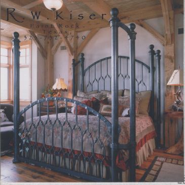 Beautiful Custom Bed..Randy Kiser