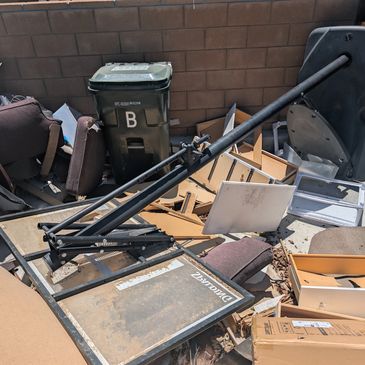 Illegal dumping Cleanout!