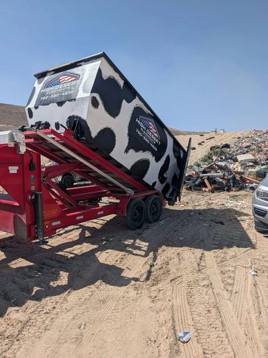 We have a different way of cow tipping! 