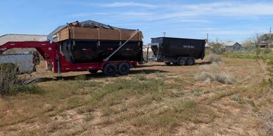 We can have multiple dumpsters dropped on the same property in different areas making your job easie
