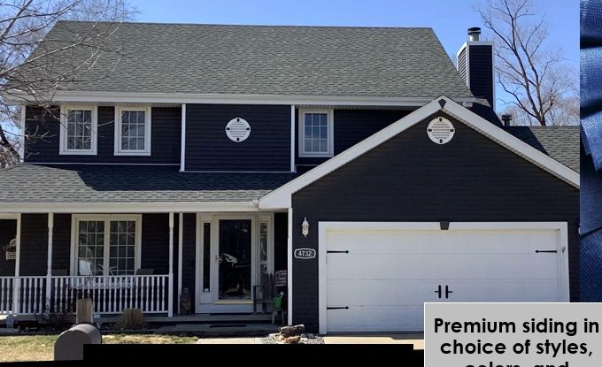 New siding doesn't have to cost a lot, it just has to look like it did.