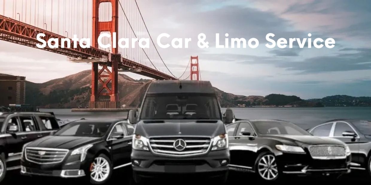 Santa Clara Limousine service and Black Car Service. Airport transportation limo service near me 