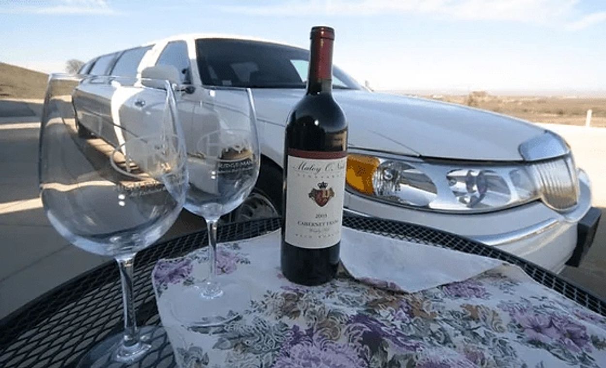 In an elegant  luxurious SUV like an Suburban, AirportBlackLimo takes you to wine tours.