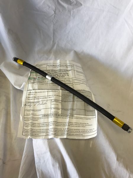 MS28741-4-0160 New hose assembly with 8130 MFG 4/02