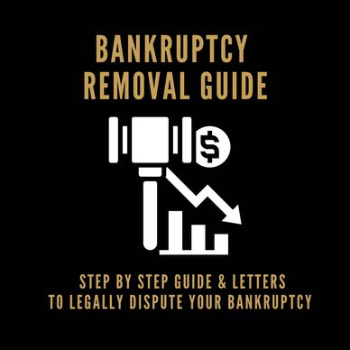 Step by Step guide to dispute bankruptcies! 