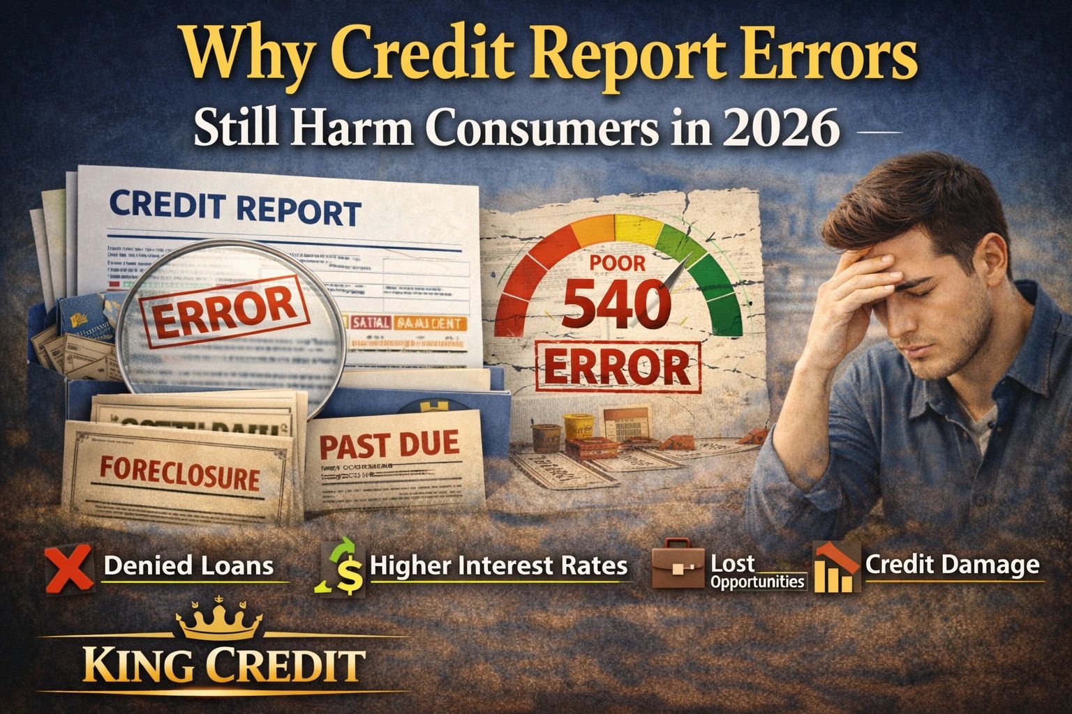 Why Credit Report Errors Still Harm Consumers in 2026