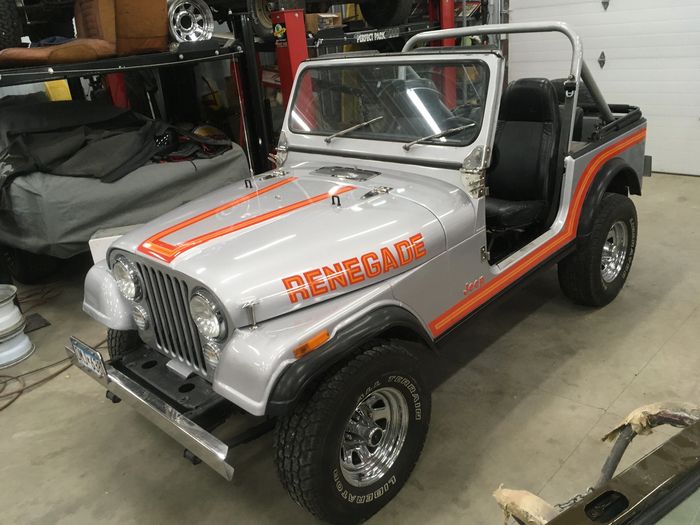 1986 Jeep CJ7 Renegade, 4.2L, 5 speed