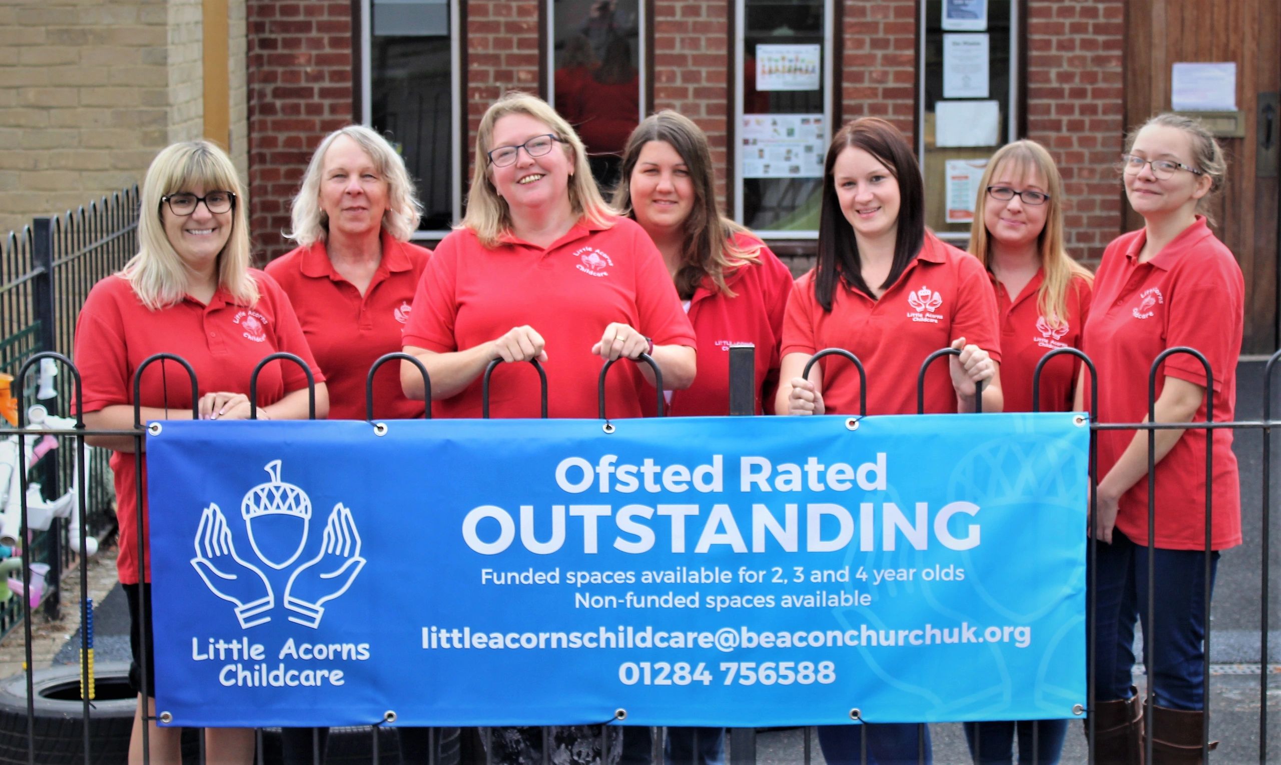 Our Outstanding Team. Ofsted Rated Outstanding.
