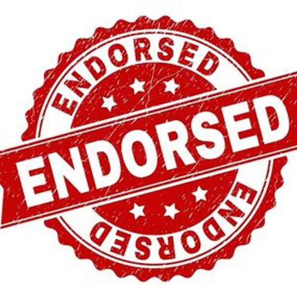 Endorsement seal