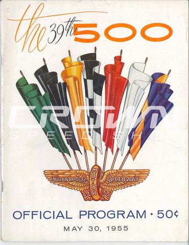 Indy 500 Official Program 1955