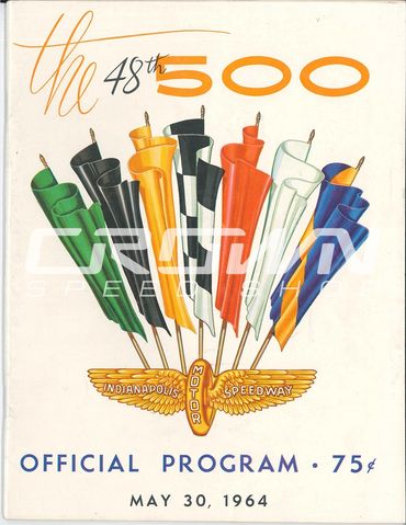 Indy 500 Official Program 1964