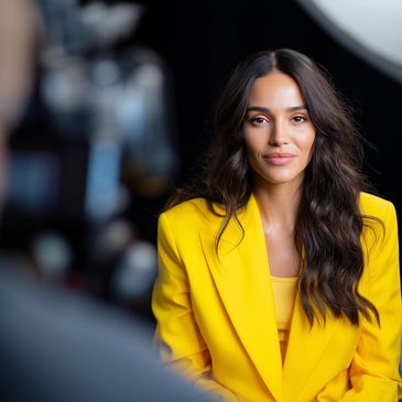 Filmed interviews with colleagues and managers