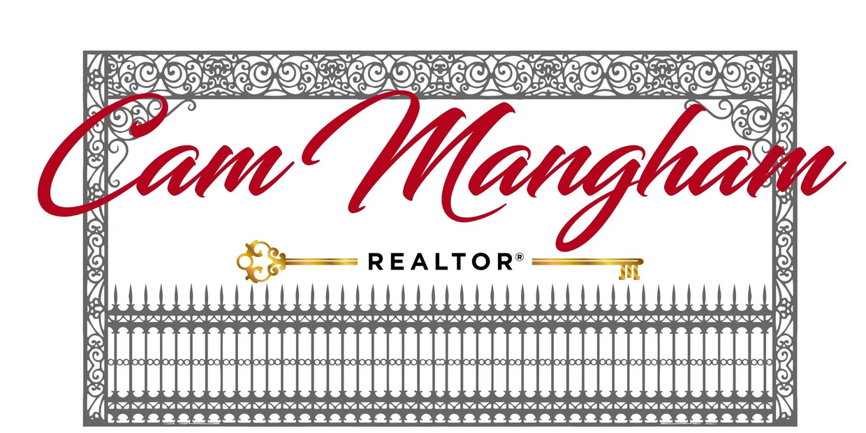 Cam Mangham Logo - She's a New Orleans historic property realtor and residential expert. Contact her