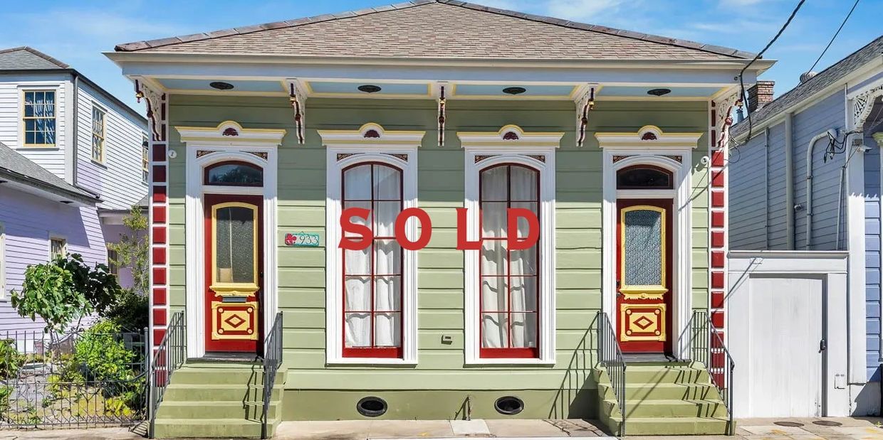 933 Bartholomew is for sale in New Orleans. 