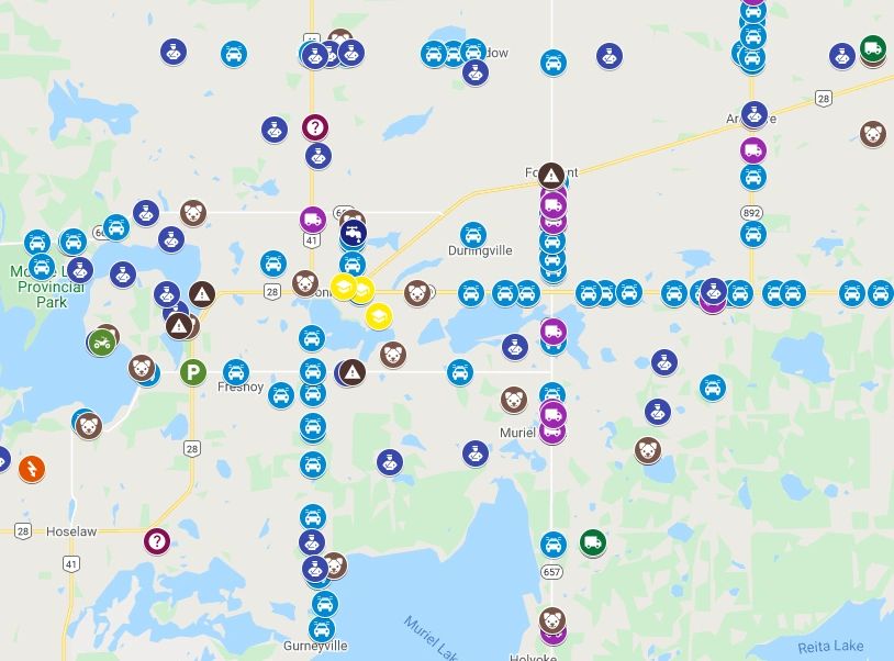 Incident data map