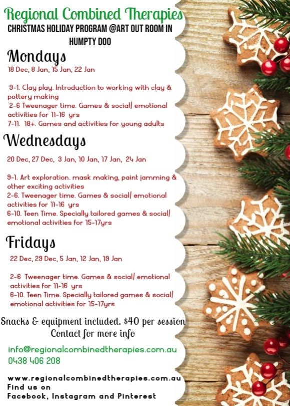 Christmas Holiday Program 23/24